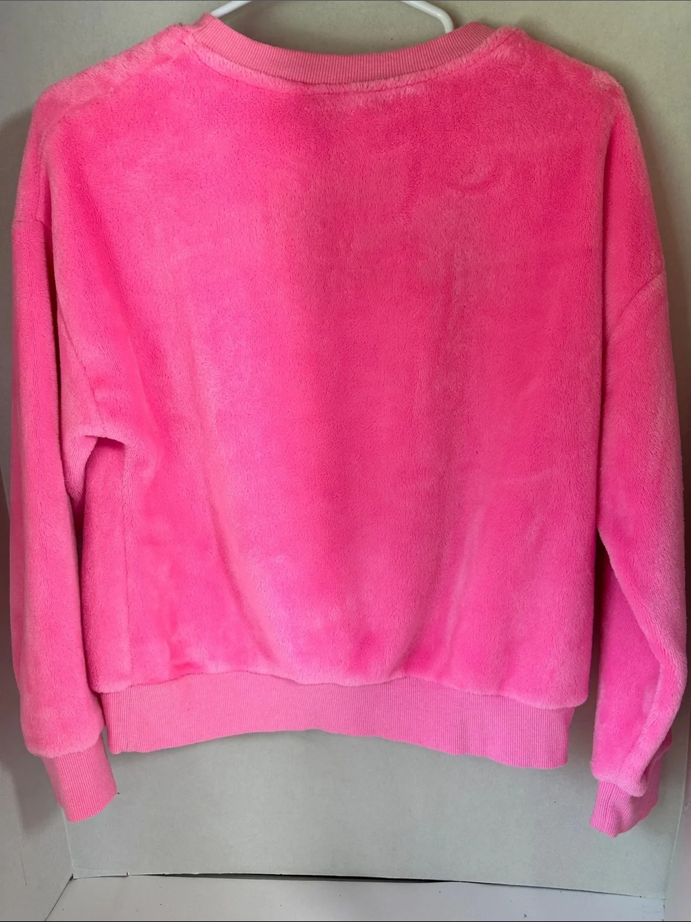 Justice hot pink sweater size large 12/14